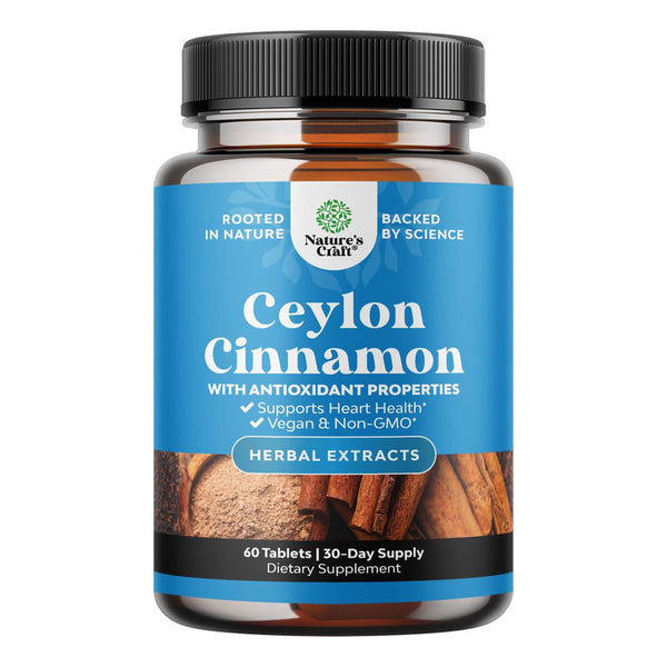 Canela Organica De Ceilan Apoyo Cerebral 1000 Mg Tabletas