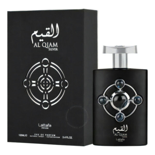 Perfume Lattafa Al Qiam Silver Edp 100 Ml Ideal Para Climas Fríos