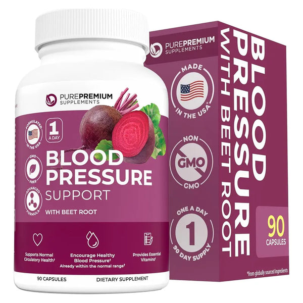 Capsulas Raiz De Remolacha De Purepremium Apoyo Cardiovascular