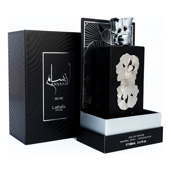 Perfume Lattafa Ansaam Silver Pride 100 Ml Edp Femenino Exclusivo