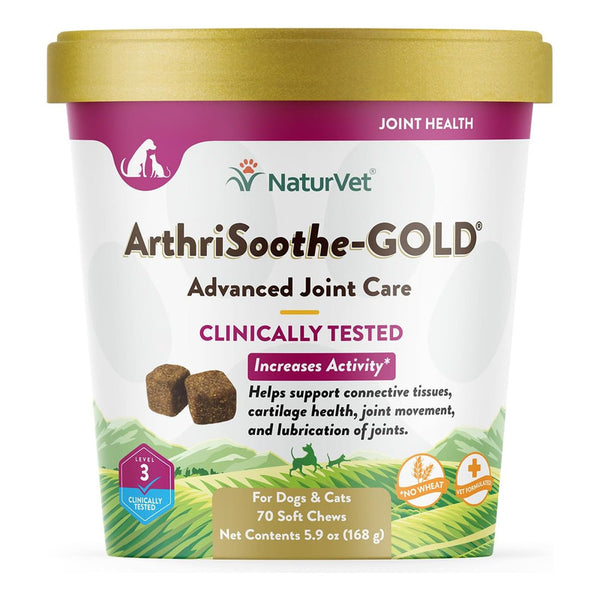 Suplemento para Articulaciones NaturVet ArthriSoothe - Mejora la Movilidad de tu Perro