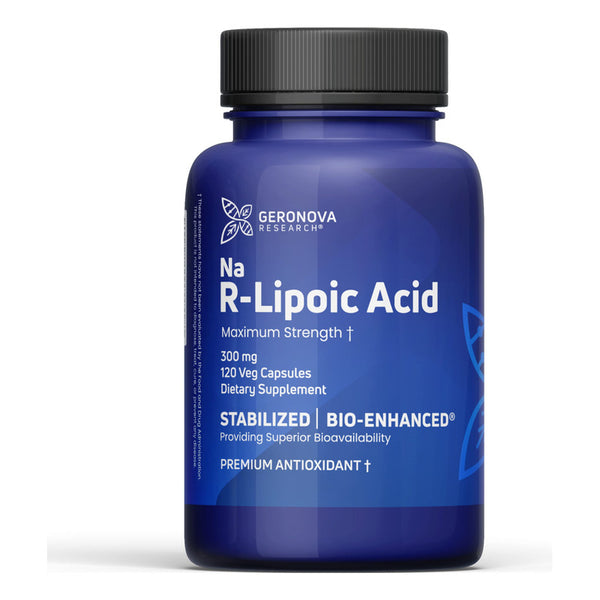 Acido R Alfa Lipoico 300 Mg 120 Capsulas Antioxidante Potente