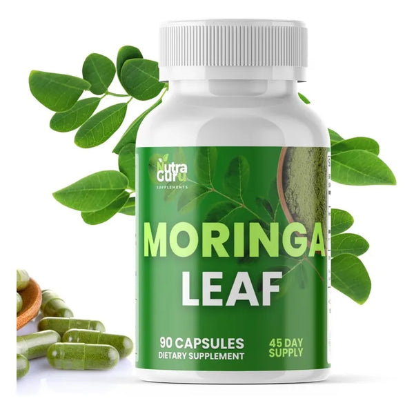 Capsulas Moringa Pura 90 Unidades Suplemento Bienestar Diario