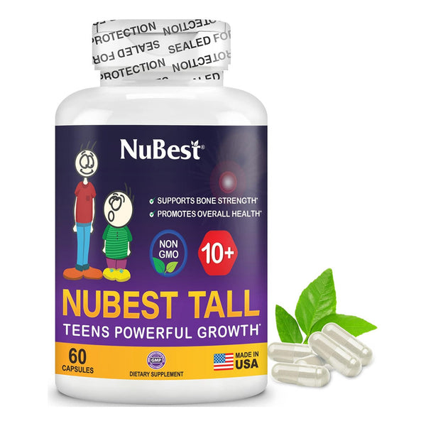 Crecimiento Óptimo NuBest Tall 10+ Fórmula Exclusiva Para Fortalecer Huesos