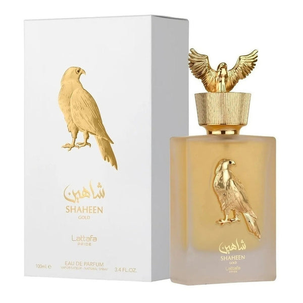 Perfume Shaheen Gold Lattafa 100 Ml Fragancia Duradera E Intensa