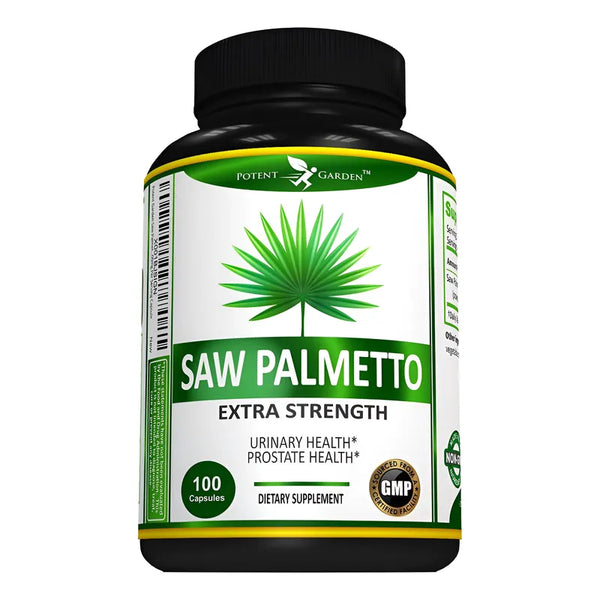 Cápsulas De Saw Palmetto Extracto Natural Para La Salud Prostática