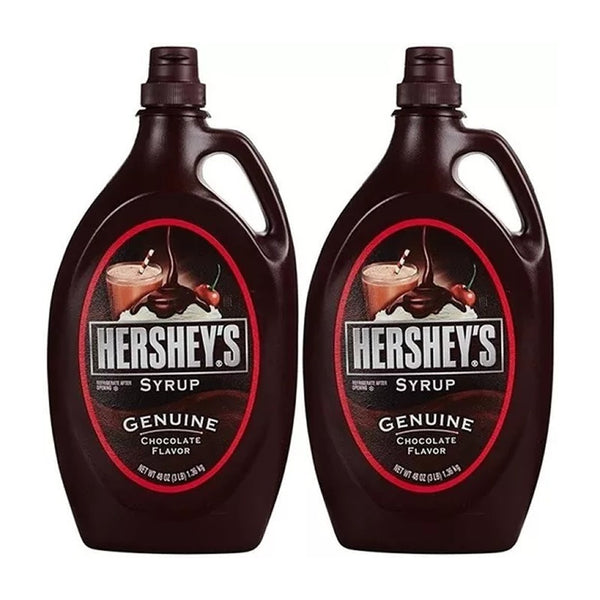 Jarabe De Chocolate Hershey’s 2 X 1.36kg Sabor Auténtico De Chocolate