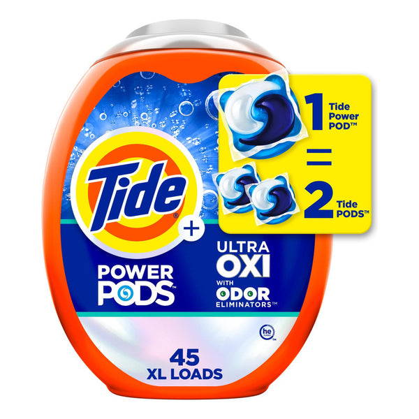 Detergente Para Ropa Tide Ultra Oxi Power Pods 45 Unidades Elimina Olores