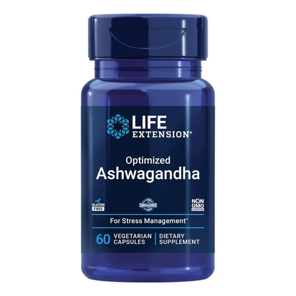 Ashwagandha Optimizada Manejo Estrés Energía Salud Cerebral 60 Cápsulas