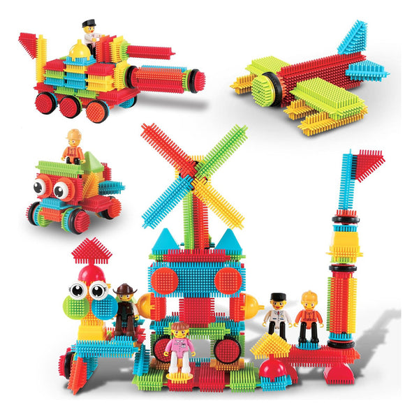 Juego de Bloques Erizo PicassoToys 116 Piezas STEM para Niños