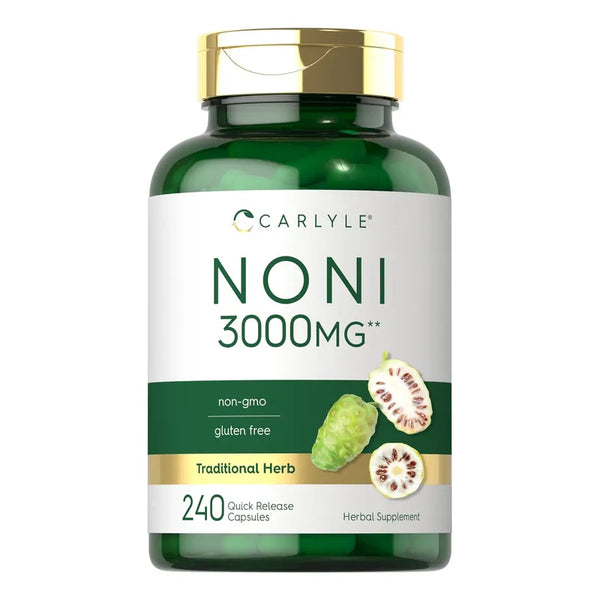 Cápsulas De Noni Carlyle 3000 Mg 240 Unidades Suplemento Natural