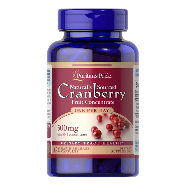 Cápsulas Cranberry 120 Unidades Apoyo Salud Urinaria