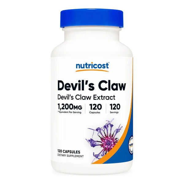Capsulas Devil Claw 1200 Mg 120 Unidades Sin Gluten Ni OMG