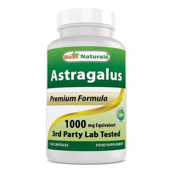Capsulas Astragalo 1000 Mg 120 Unidades Natural Ayurvedico