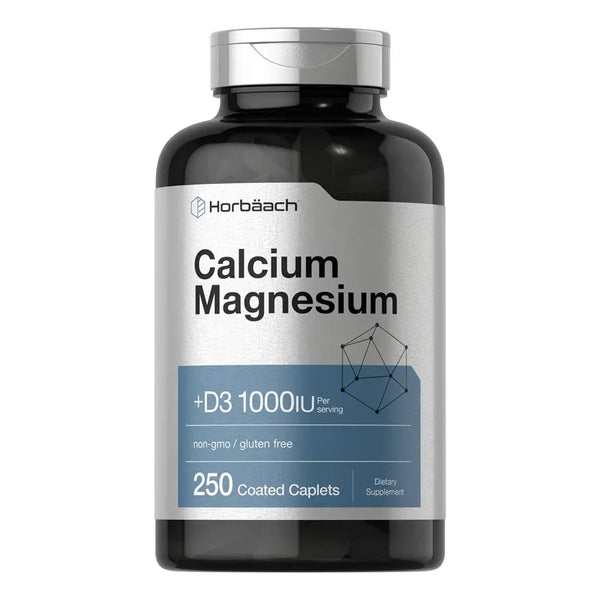 Calcio Y Magnesio 1000 Ui D3 250 Capsulas Recubiertas Suplemento Horbaach