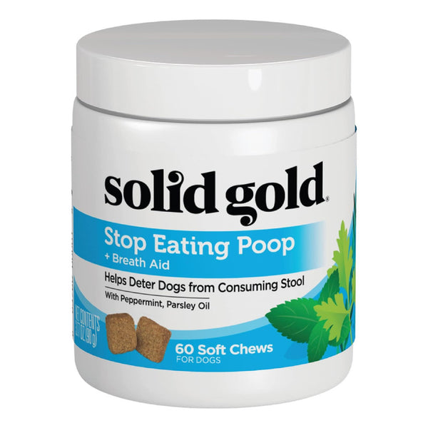Suplemento Natural Para Perros Solid Gold Stop Eating Poop Sin Grano