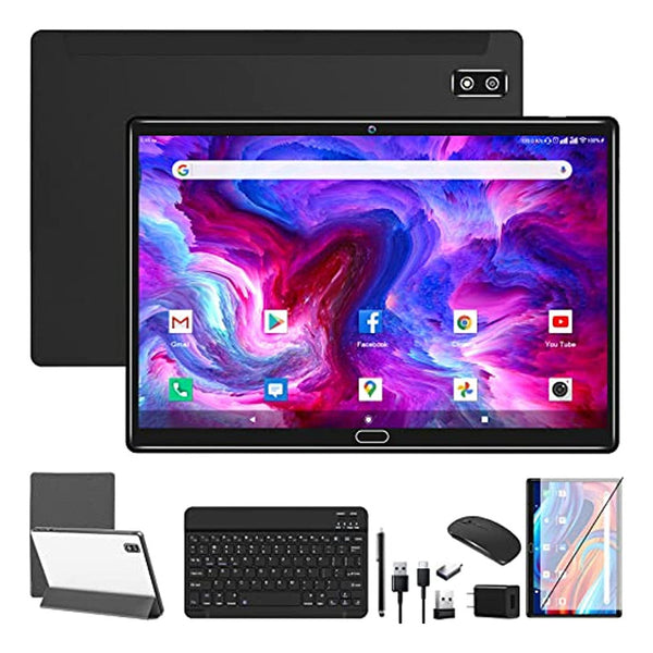 Tableta Android 2024 4G De 10.1 Pulgadas Con OctaCore Y Pantalla FHD