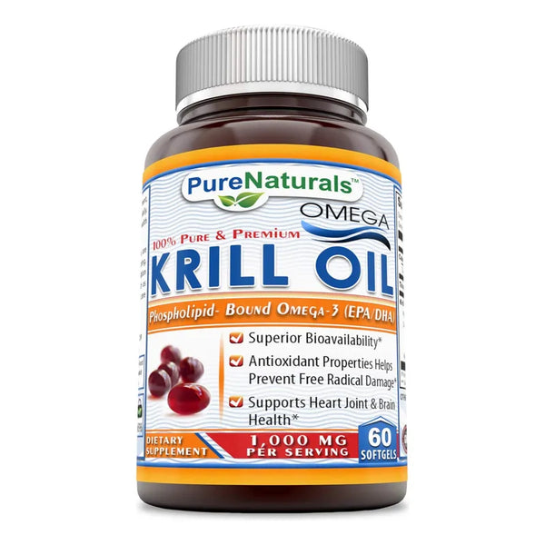 Aceite De Krill 1000 Mg Omega 3 Alta Biodisponibilidad Antioxidante