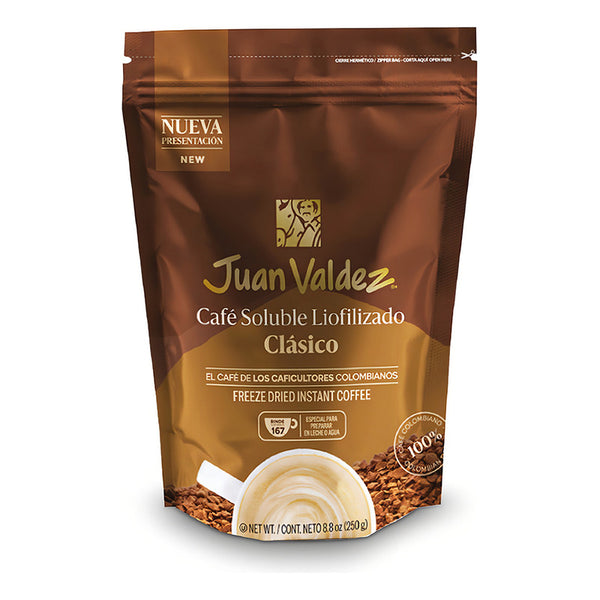 Cafe Juan Valdez Liofilizado Clasico 250g Atractivo Sabor Y Conveniencia