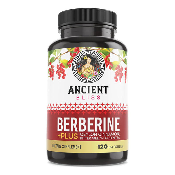 Berberina Hcl 1200 Mg Canela Ceilan Melon Amargo 120 Cap