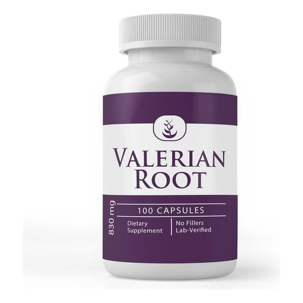 Cápsulas De Raíz De Valeriana 100 Puras Sin Aditivos Apoyo Salud Natural