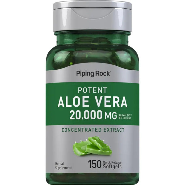 Capsulas Aloe Vera 20000 Mg 150 Unidades Suplemento Natural