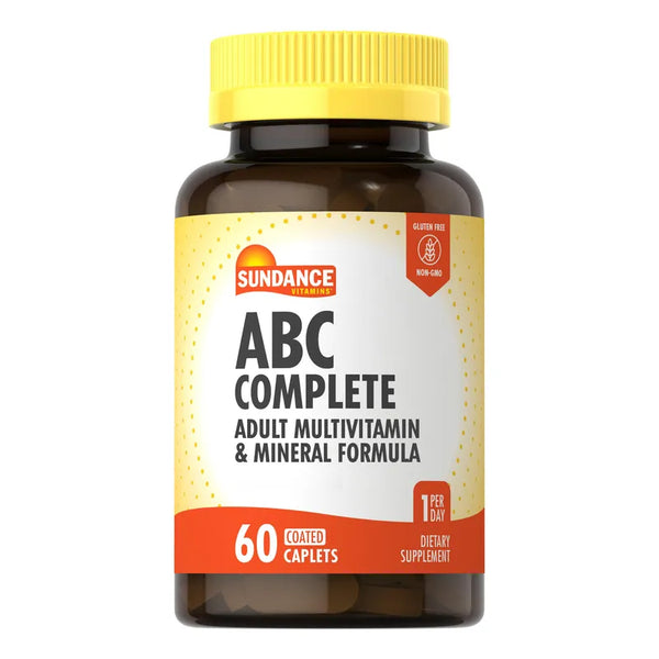 Abc Complete Multivitamínico Para Hombres Y Mujeres Con Hierro Sin Gluten