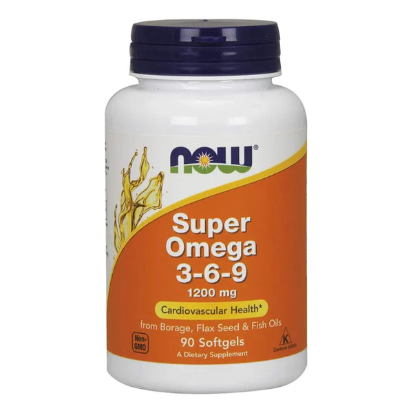 Omega 3 6 9 1200 Mg 90 Cápsulas Blandas Saludables Importado De Usa
