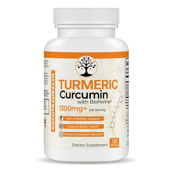 Capsulas De Curcuma Curcuminoides 95 Extracto De Pimienta Negra 120 Capsulas Veganas