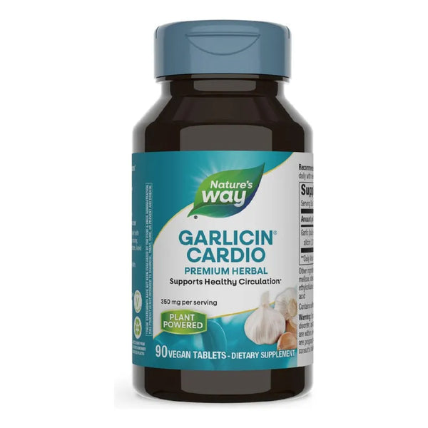 Soporte Circulación Saludable Ajo Premium 350 Mg Nature's Way Garlicin Cardio
