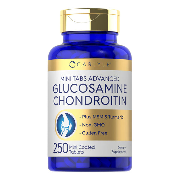 Capsulas De Glucosamina Condroitina Msm Curcuma 250 Unidades