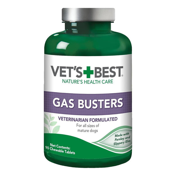 Vets Best Gas Busters Suplemento Para Perros Contra Hinchazon Y Estreñimiento