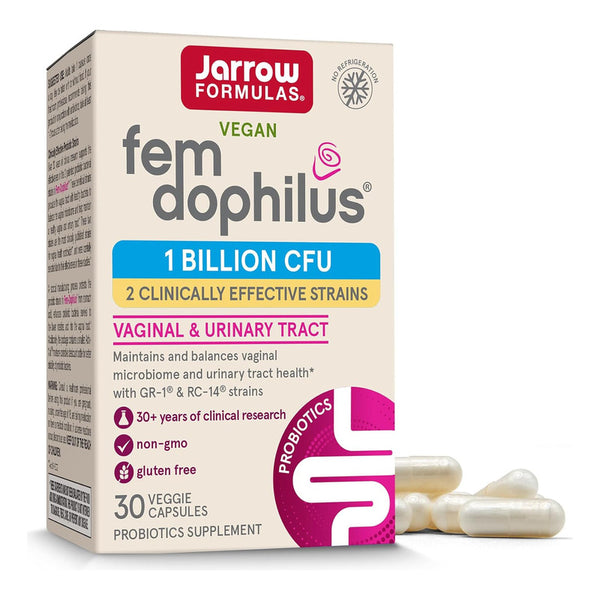 Fem Dophilus De Jarrow Formulas Para Salud Vaginal Y Urinaria 30 Caps De Probioticos