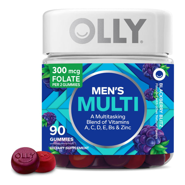 Cápsulas Multivitamínicas Masculinas Sabor Mora 90 Unidades