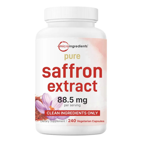 Azafran Puro 88.5 Mg Cápsulas Vegetales Con Vitamina C