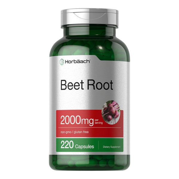 Extracto De Polvo Raíz De Remolacha 2000mg 220 Caps Energía Y Salud