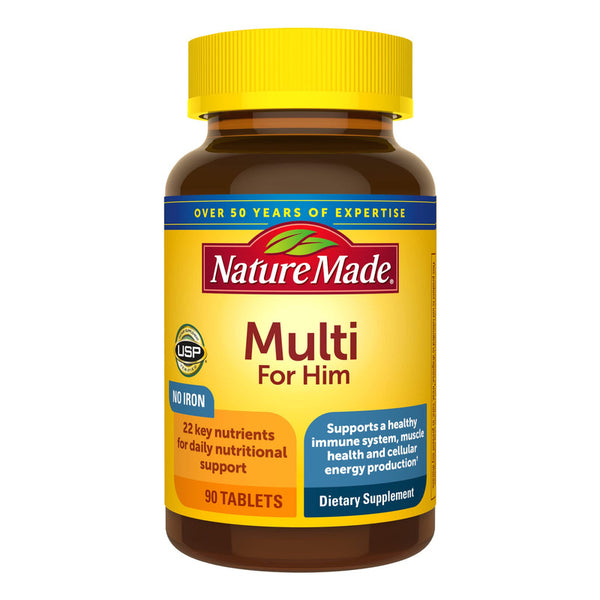 Tabletas Multivitaminas Para Hombres Apoyo Nutricional Diario