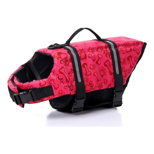 Chaleco Salvavidas Para Perro Surblue Ajustable En Rosa Seguridad Y Comodidad