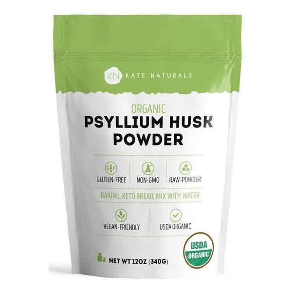 Polvo De Cáscara De Psyllium Orgánico Para Hornear Seguro Sin Gluten