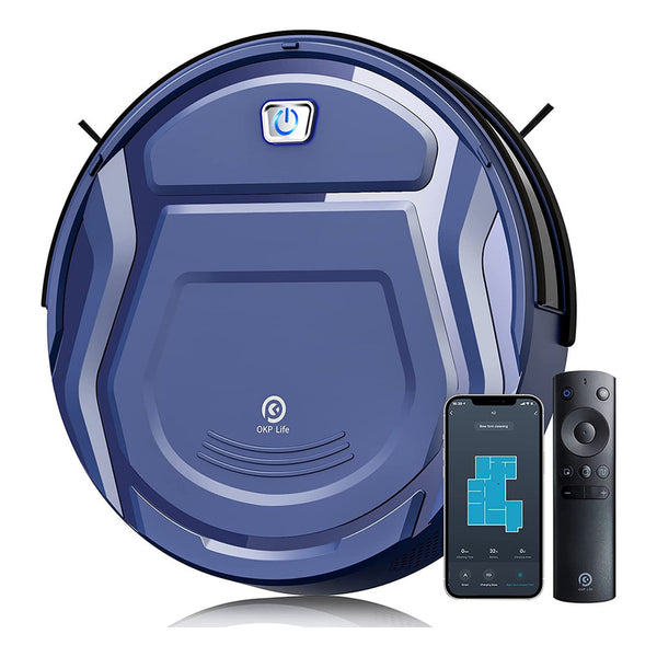 Robot Aspirador Okp Life K2 Limpieza Inteligente Con 4 Modos Y Control Por Voz