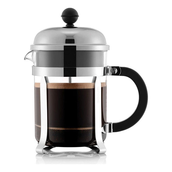Cafetera Bodum Chambord French Press 05L Cromada Diseño Clásico Duradero