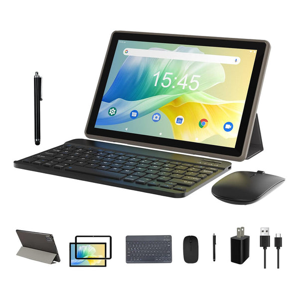 Tablet PC 10 Pulgadas 2 En 1 Conteclado Multifuncional Portátil
