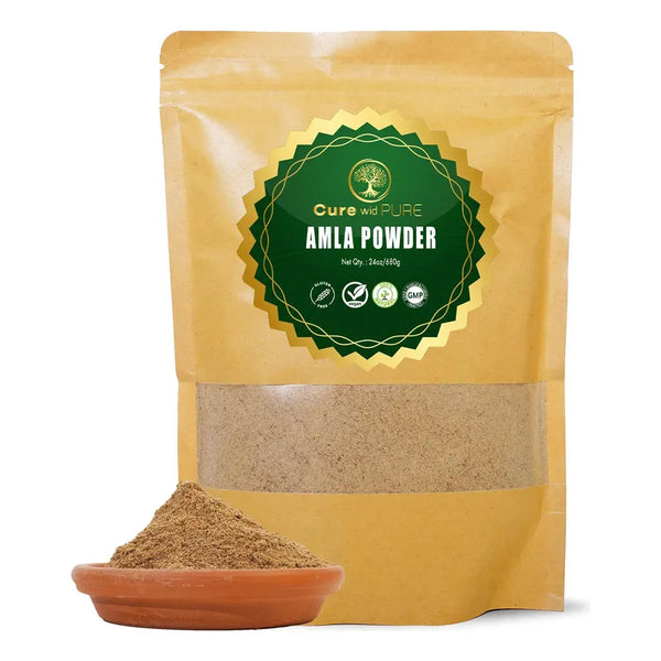 Amla Powder Organico Superalimento De Grosella India Para Inmunidad Saludable