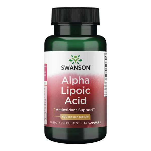 Acido Alfa Lipoico 600 Mg 60 Capsulas Suplemento Para Presion