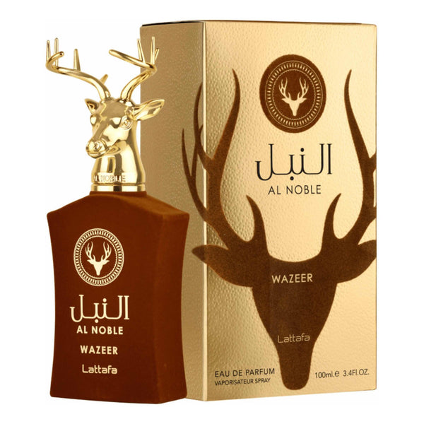 Perfume Lattafa Al Noble Wazeer Unisex Fragancia Original Versátil Y Duradera