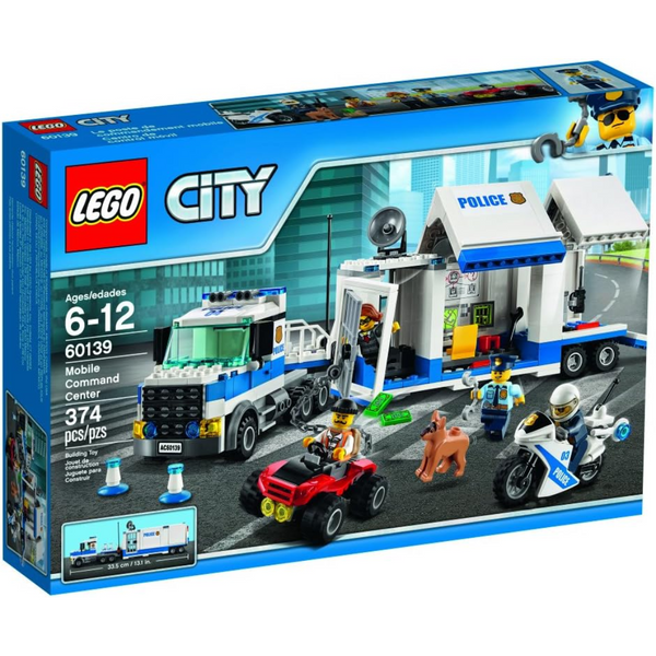Set De Construcción Lego City Mobile Command Center 374 Piezas Entretenimiento Infinito