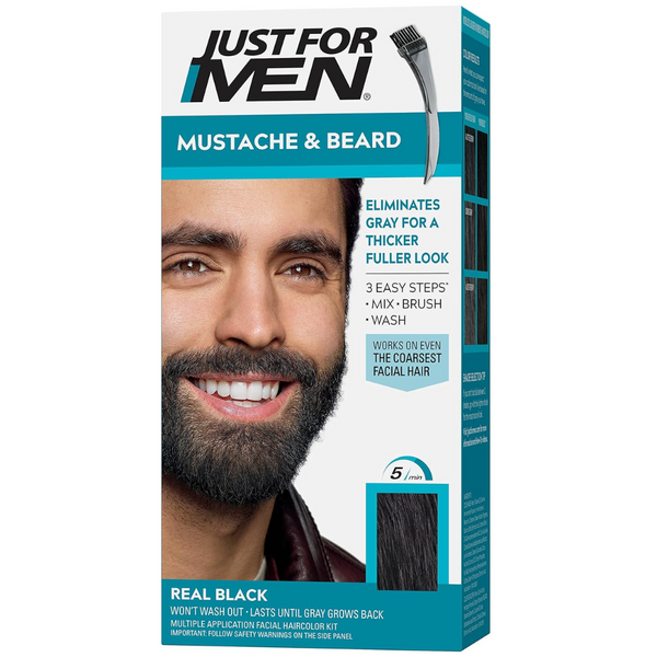 Just For Men Gel Tinte Bigote Y Barba Negro Belleza Y Juventud En Minutos