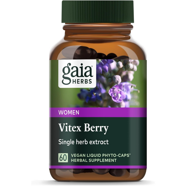 Cápsulas Vitex Berry de Gaia Herbs