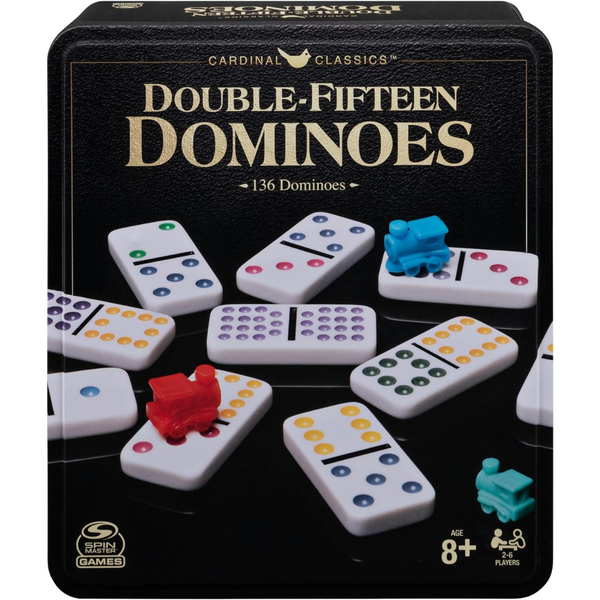 Domino Doble 15 Fichas En Caja De Coleccion Diversión Y Estilo