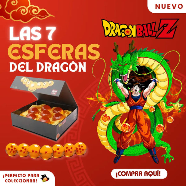 Esferas Del Dragón Caja De 7 Esferas Cristal Para Jugar Y Coleccionar Momentos Inolvidables